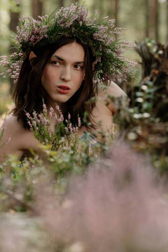bosques mujer elfa
