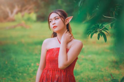 bosques mujer elfa