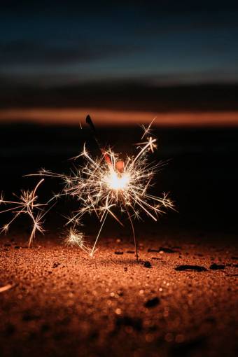 reflejo Encendido Sparkle brillando