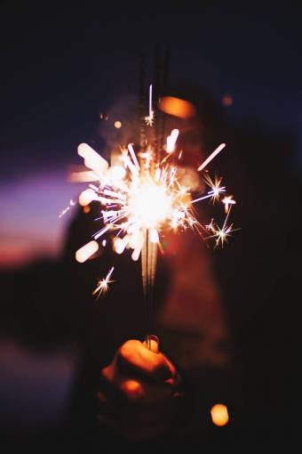 handsome Lit Sparkle shinning