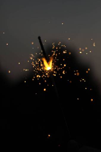 handsome Lit Sparkle shinning