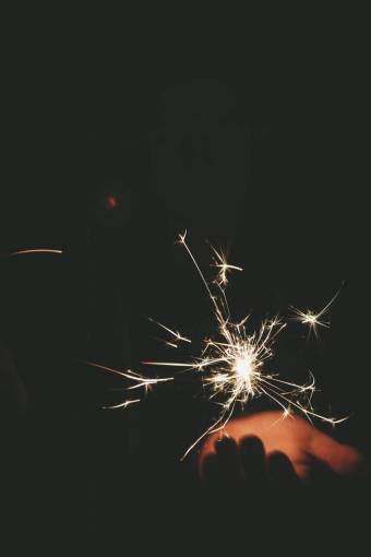 bokeh Encendido Sparkle brillando