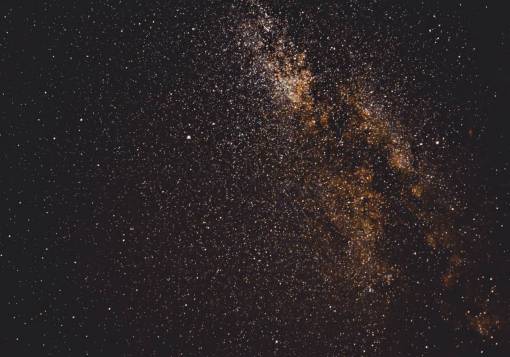 Milky way night sky