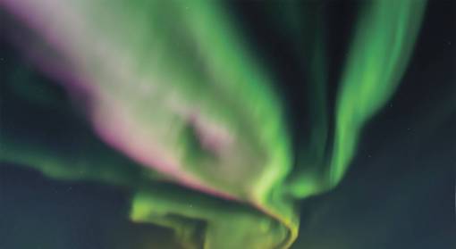 montanas Auroras boreales