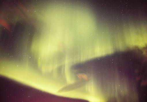 montanas Auroras boreales
