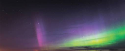 invierno Auroras boreales