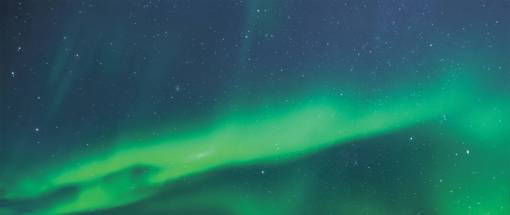 montanas Auroras boreales
