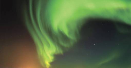 montanas Auroras boreales