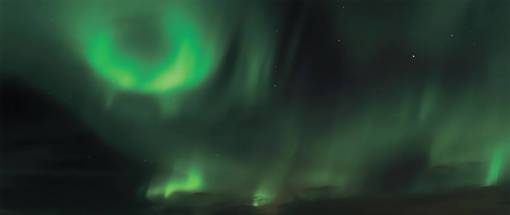montanas Auroras boreales
