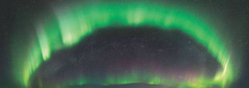 invierno Auroras boreales