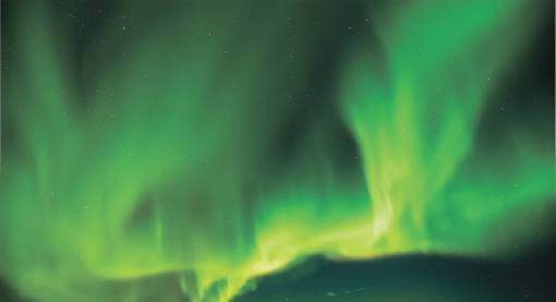 montanas Auroras boreales