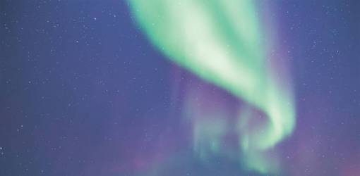 montanas Auroras boreales