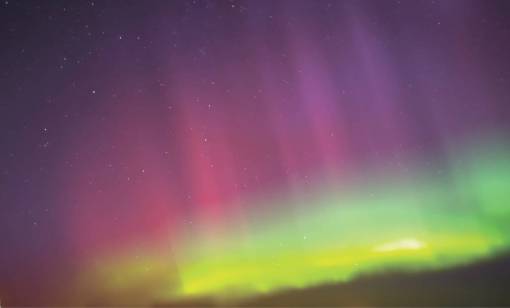 montanas Auroras boreales