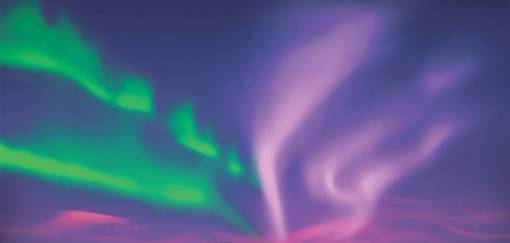 montanas Auroras boreales
