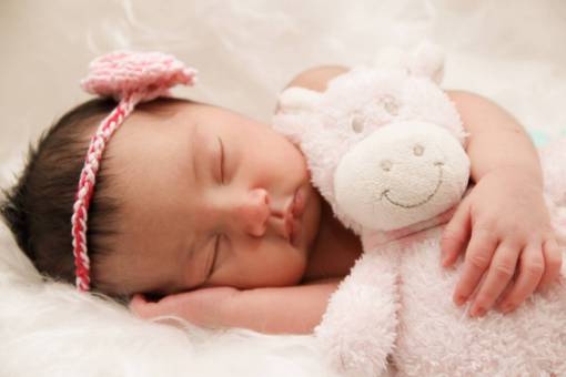 new Portrait of a baby sleeping