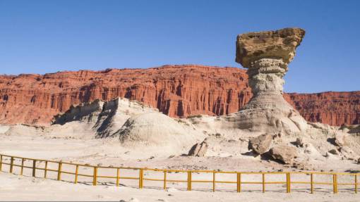 park Ischigualasto Provincial Park, also called Valle de la Luna at San Juan Province, Argentina