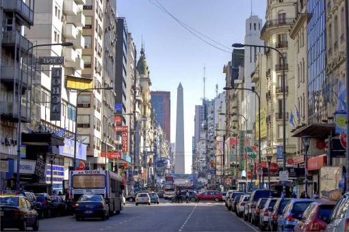 monumento Obelisco en Buenos Aires, Argentina