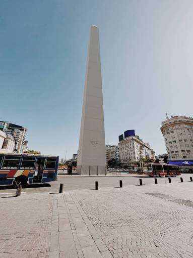 monumento Obelisco en Buenos Aires, Argentina