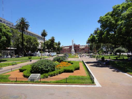 paisajes de argentina Plaza de Mayo en Buenos Aires, Argentina