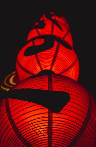 chinese lighting equipment backgrounds chinese;red;lantern;light night glowing illuminated lantern