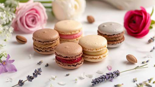 food Macarons – Colorful, Sweet, and Delicious French Pastries