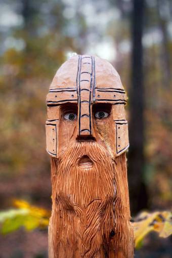nature Wooden Viking Totem in Norway – History, Culture, and Tradition