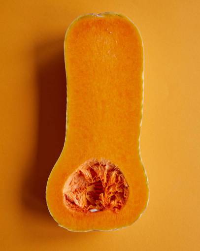 naranja Calabaza de cerca