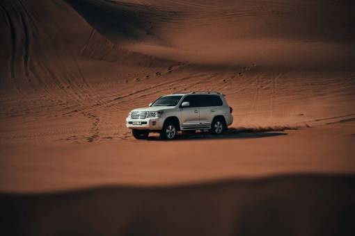 tierra Camioneta 4x4 en el desierto