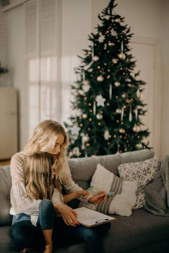 Family at Christmas