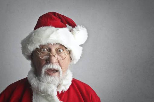 Papá Noel en Navidad