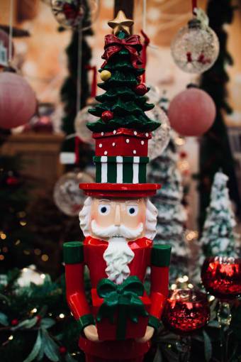 horse wooden christmas toy