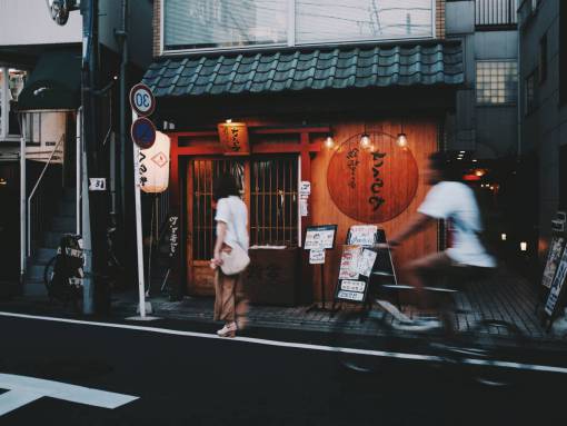 architecture  building  structure  road  street  people  girl