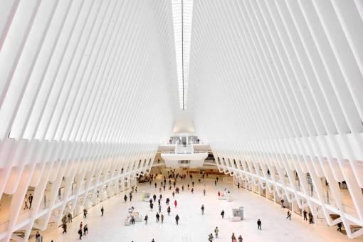 compras arquitectura edificio blanco infraestructura gente multitud compras