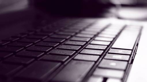 teclados teclado portátil negro letras teclas bokeh desenfoque