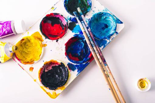 humedo suministros de pintura arte de pincel superior diseño creativo