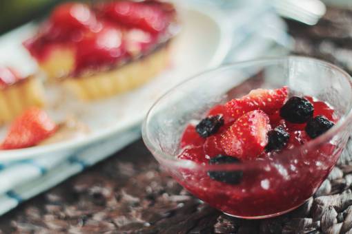 strawberries strawberries  strawberry  fruits  jam  filling  tarts  dessert