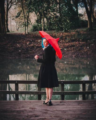 heels woman  red  umbrella  black dress  dress  elegant  smart