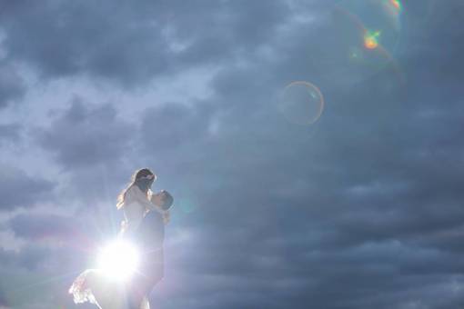 ray rayos de sol luz del sol novio puesta de sol novia mancha solar nube sol naturaleza
