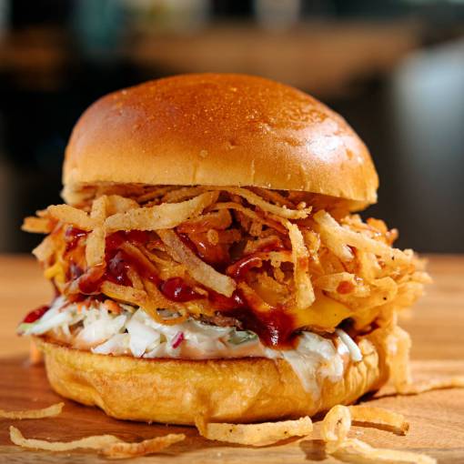 bun-bread Bacon burger