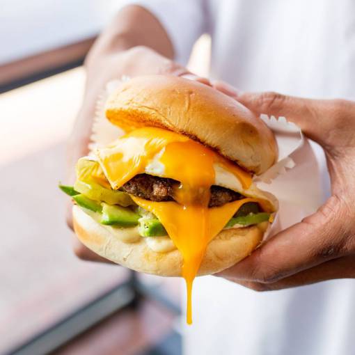 rustico Hamburguesa con queso