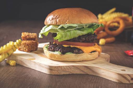 rustico Hamburguesa con queso