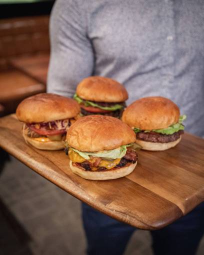 rustico Hamburguesa con queso