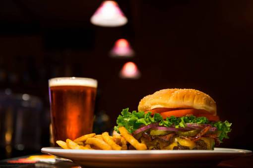 rustico Hamburguesa con queso
