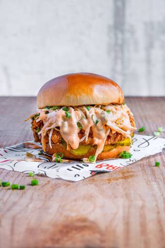 rustico Hamburguesa con queso