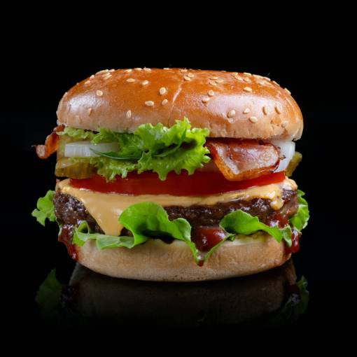 rustico Hamburguesa con queso