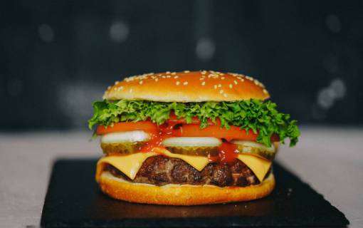 rustico Hamburguesa con queso