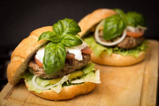 rustico Hamburguesa con queso