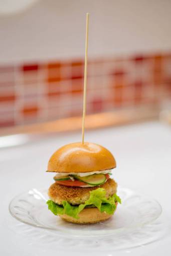 rustico Hamburguesa con queso