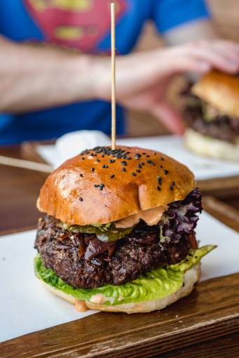 rustico Hamburguesa con queso