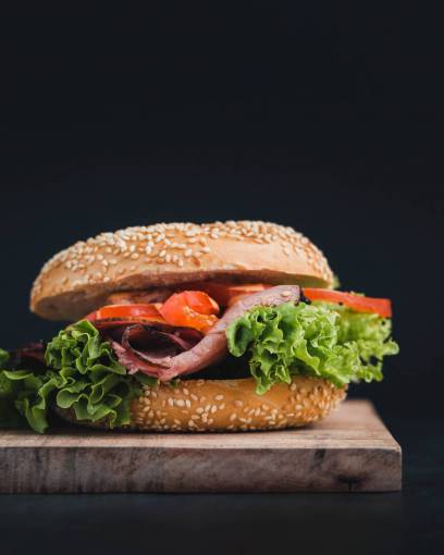 rustico Hamburguesa con queso